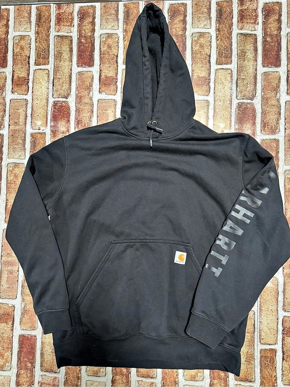 Carhartt Rain Defender Loose Fit Heavyweight Graphic Sweatshirt Black Large